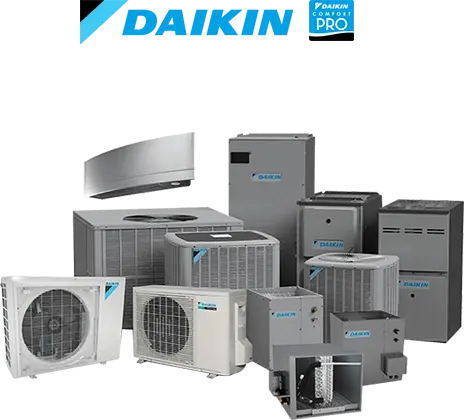 Daikin equipment installed by Hans Energy Systems in San Diego County