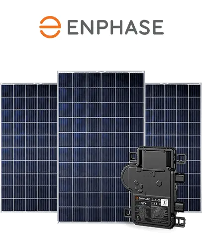 Enphase equipment installed by Hans Energy Systems in San Diego County