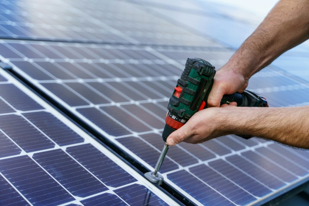 solar panel repair