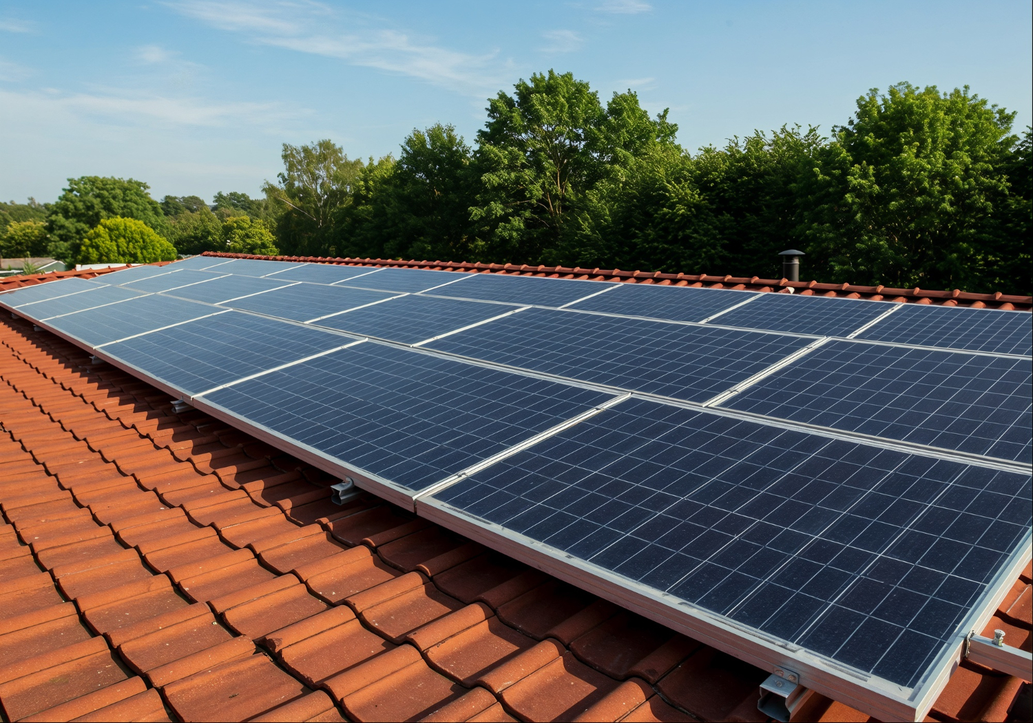 house solar panels