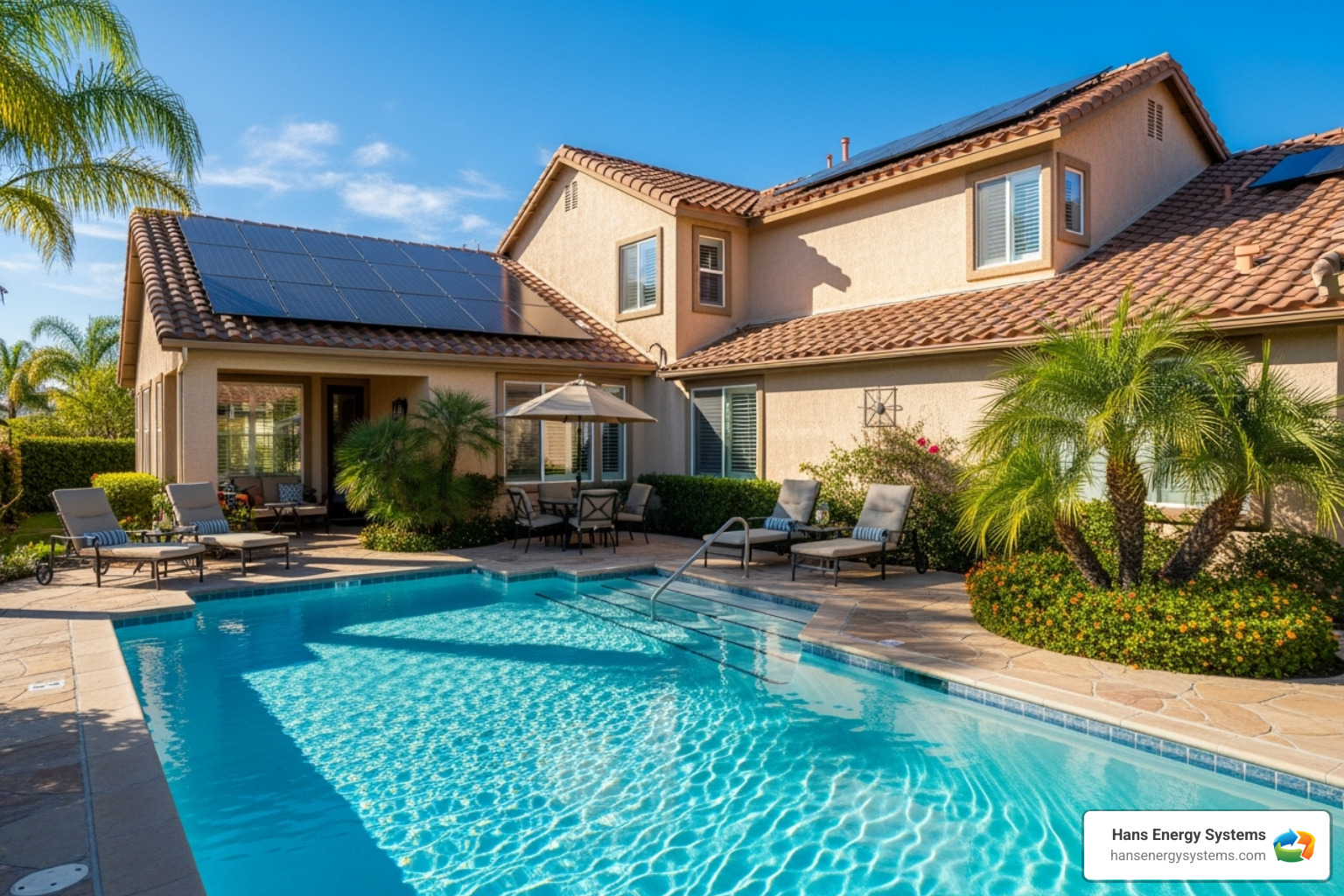 Pool heating solar