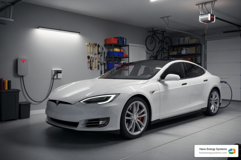 tesla wall mount charger installation