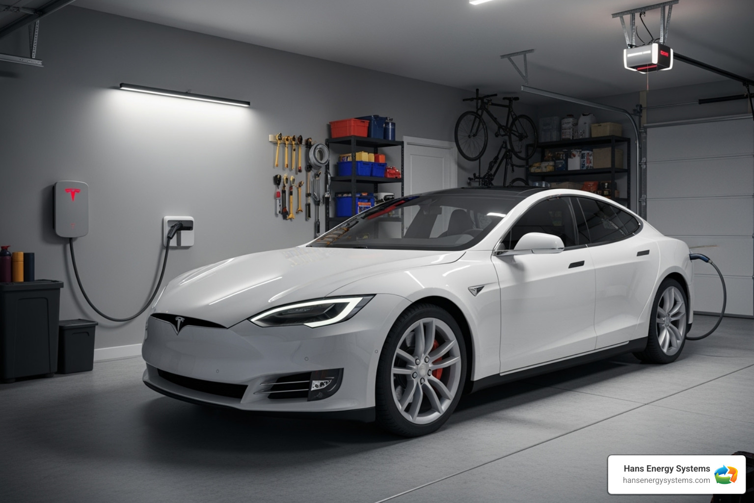 tesla wall mount charger installation