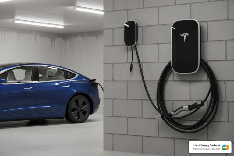 wall mount tesla charger