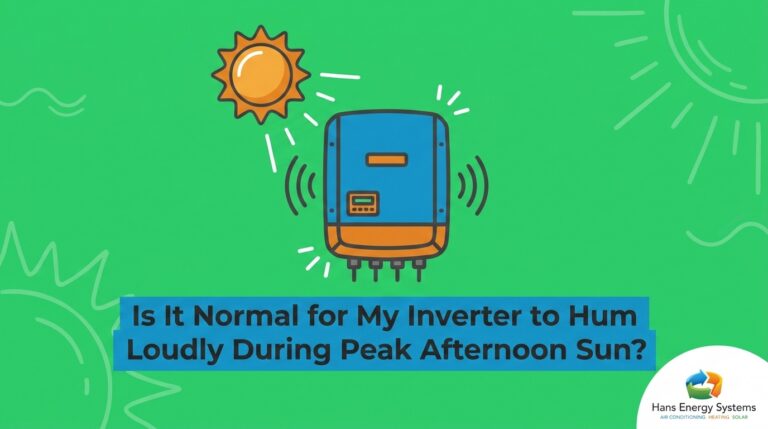 Is It Normal for My Inverter to Hum Loudly During Peak Afternoon Sun? — featured image