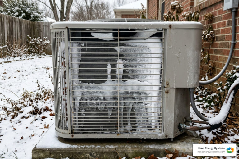 ice forming on your ac unit causes and what to do