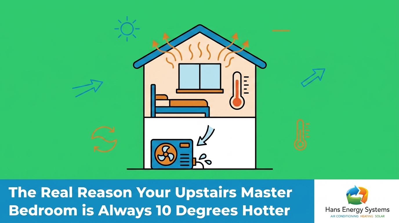 The Real Reason Your Upstairs Master Bedroom is Always 10 Degrees Hotter — featured image