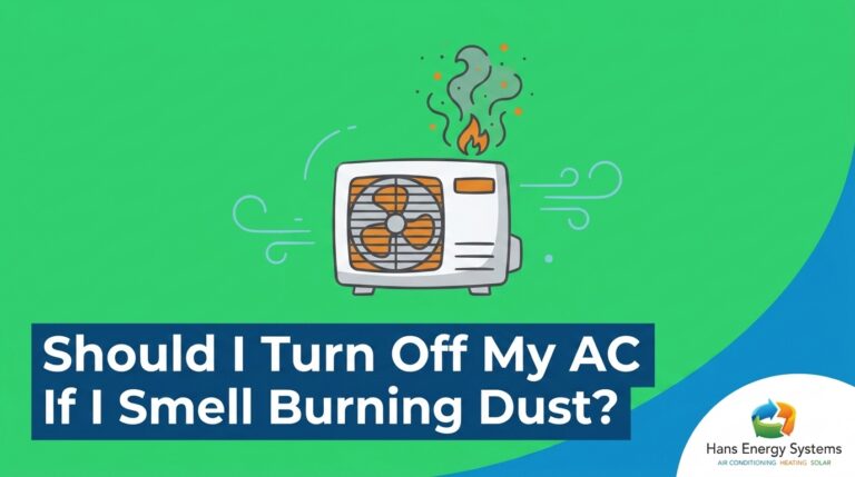 Should I Turn Off My AC If I Smell Burning Dust? — featured image