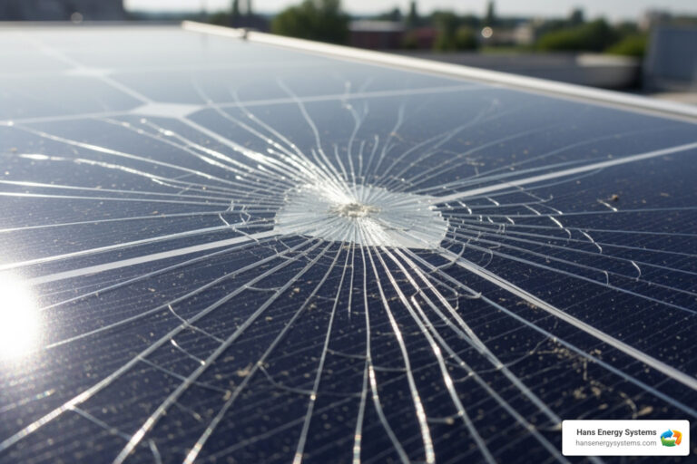 how to repair broken solar panel glass